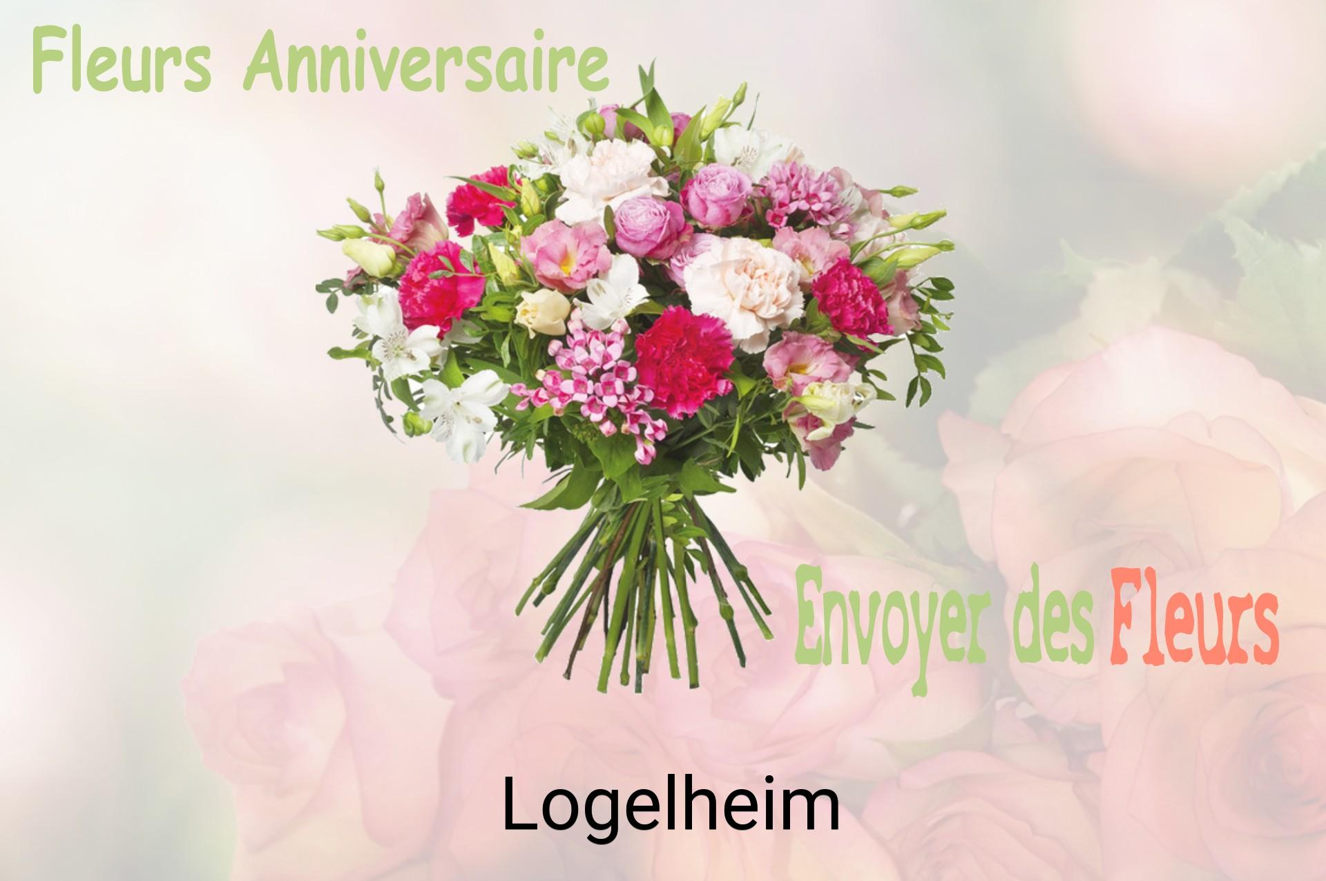 Bouquet de fleurs d’anniversaire livré à Logelheim